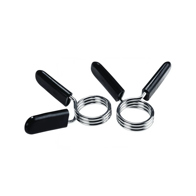 Heavy-Duty Commercial Barbell Spring Collars (Pair)