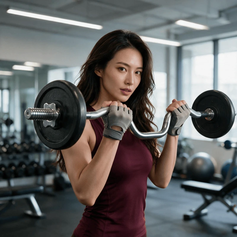 Premium Super Curl Barbell factory