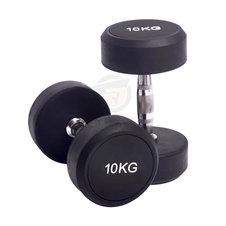 Rubber Dumbbell Weights