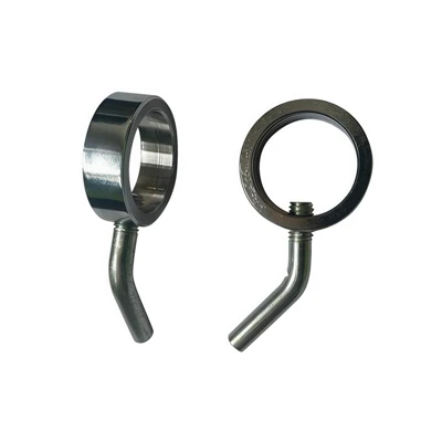 Premium Heavy-Duty Steel Barbell Collars With L-Screw Handles (Pair)