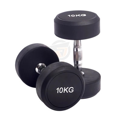 Rubber Dumbbell Weights